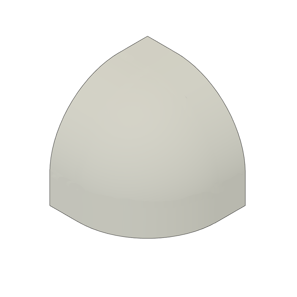 60-260-2 MODULAR SOLUTIONS PART<br>END CAP FOR 3-WAY BODY CONNECTION, ROUND, GRAY, USED WITH 40-010-1